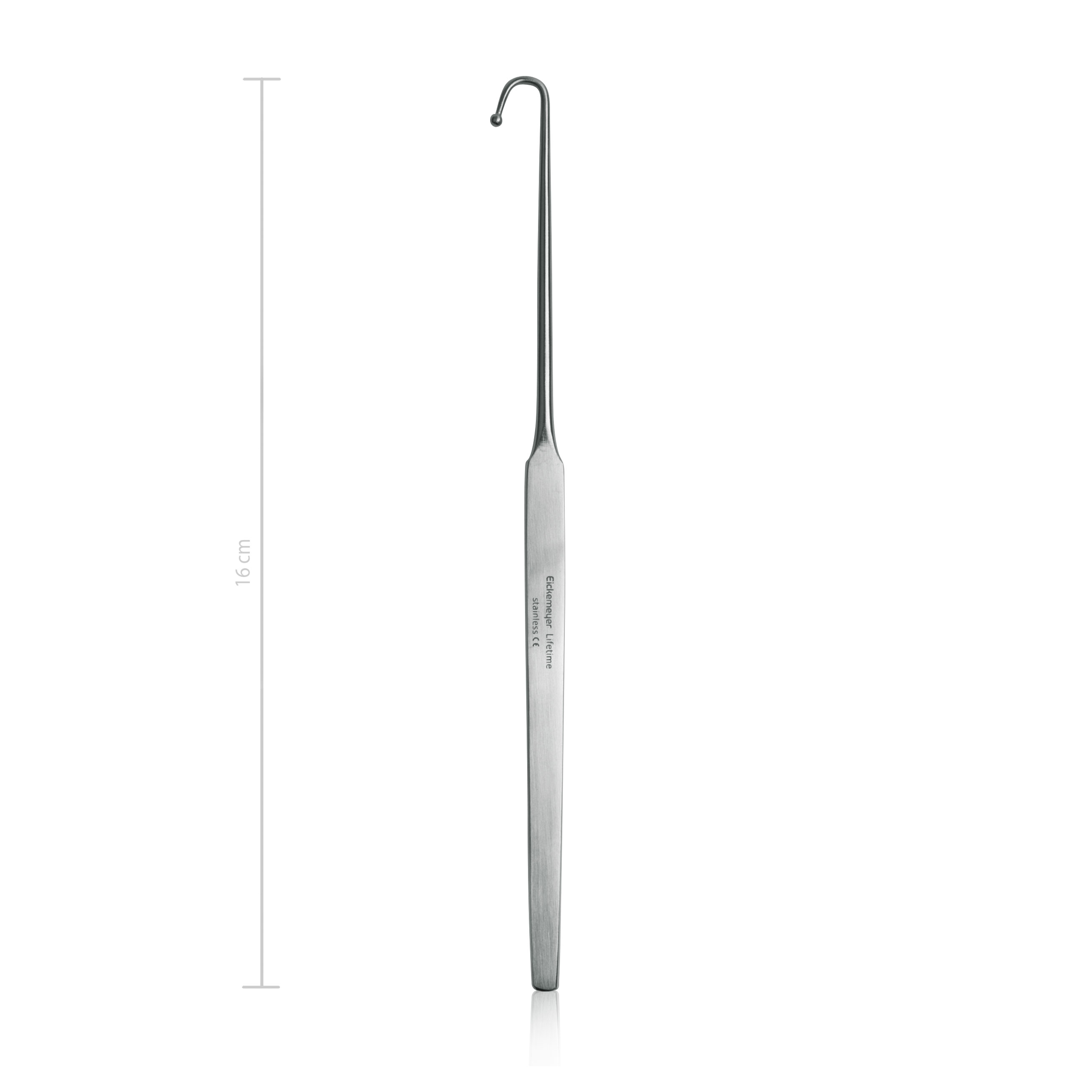 [DK]Sterilisationskrog med knop, 3 mm, inkl. mål